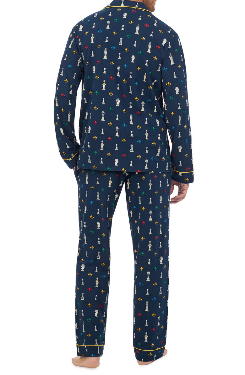 BedHead Pajamas Chess Print Stretch Organic Cotton Pajamas, Alternate, color, 