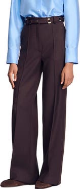 SANDRO Metal ring trousers