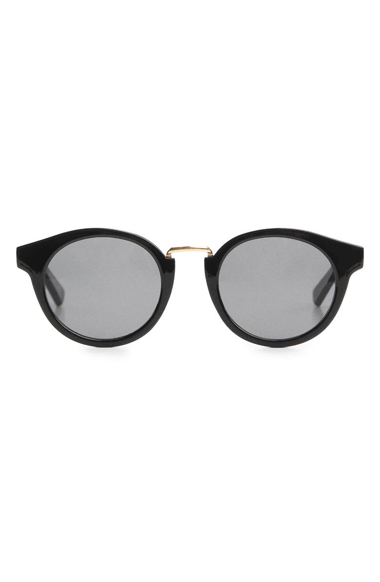 MANGO Metal Bridge Sunglasses, Main, color, 