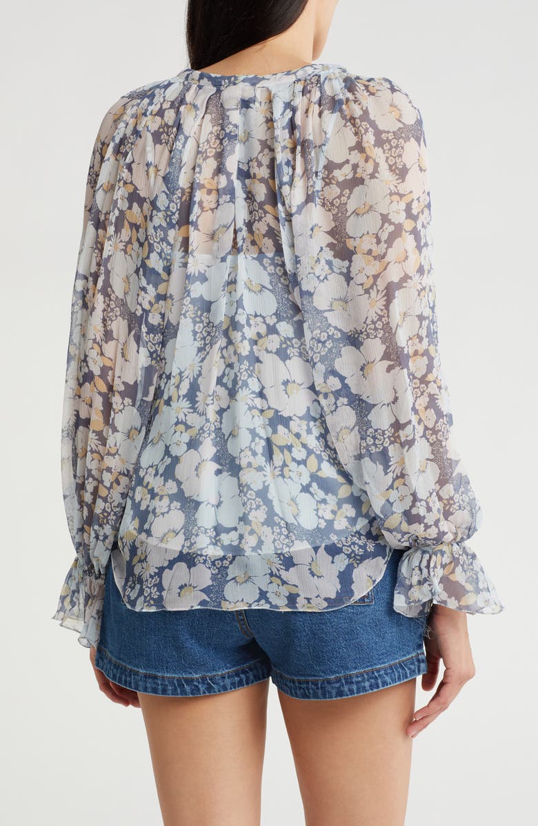 Joie Brigitta Floral Silk Blouse, Alternate, color,