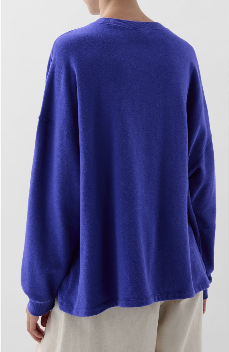 Scalpers Softy Basic Sweater, Alternate, color, Purple