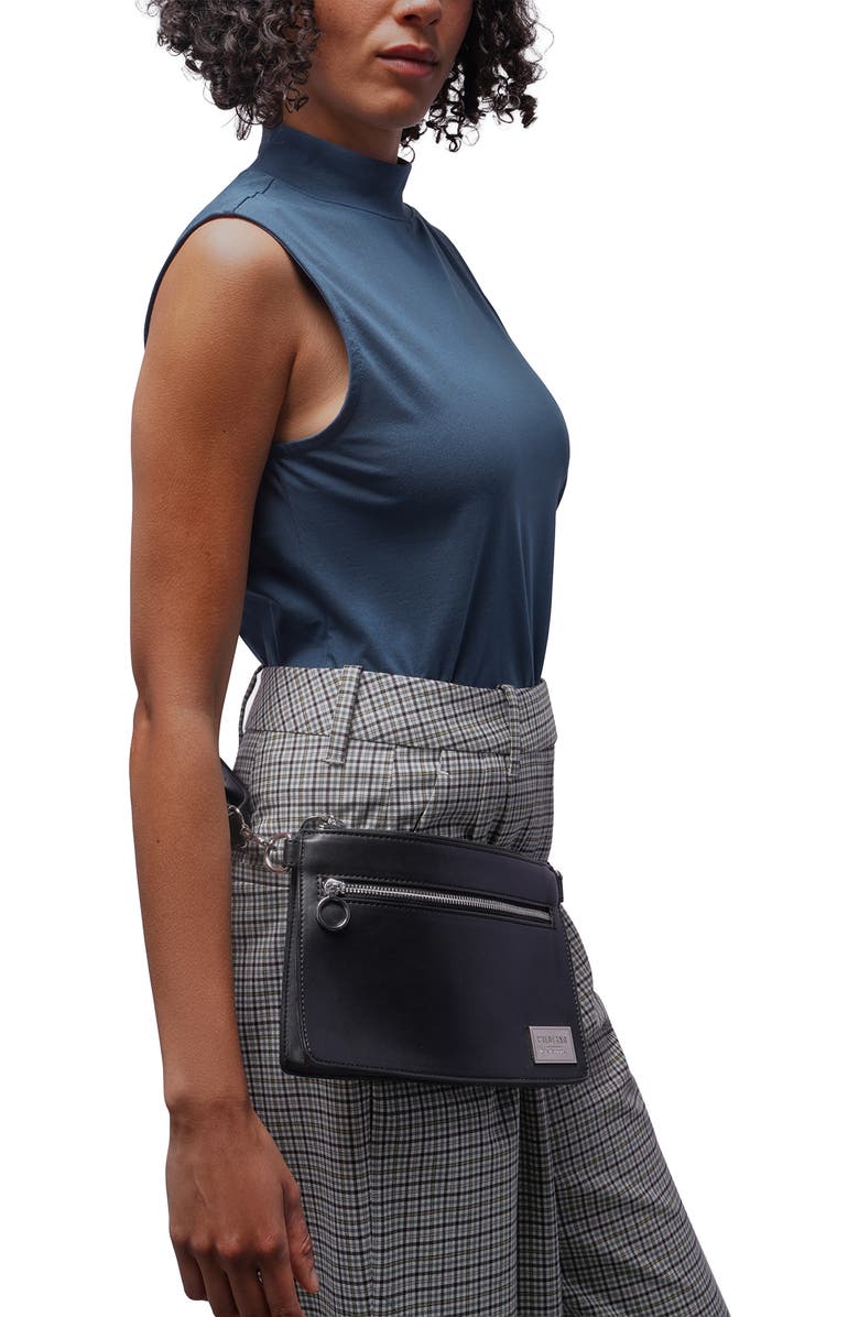 WILDFANG The Everyday Zipper Belt Bag, Alternate, color, Black