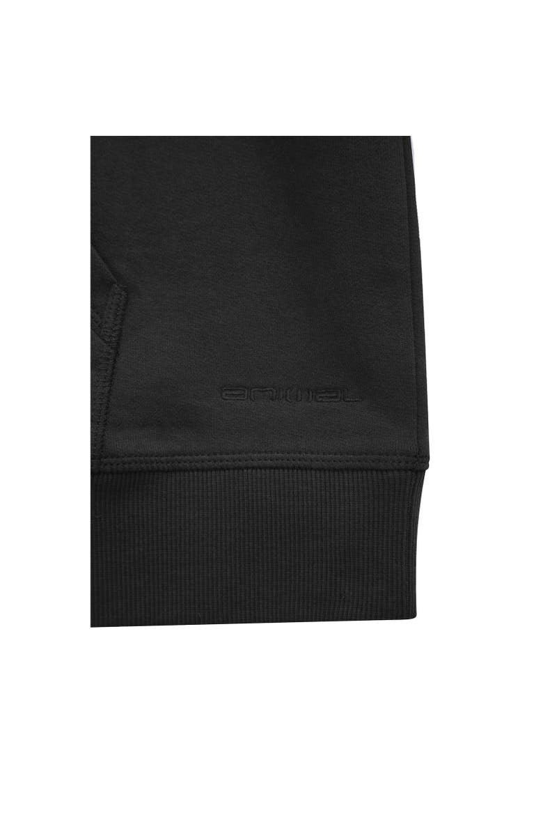 Icon Natural Drop Shoulder Hoodie, Alternate, color, Jet Black