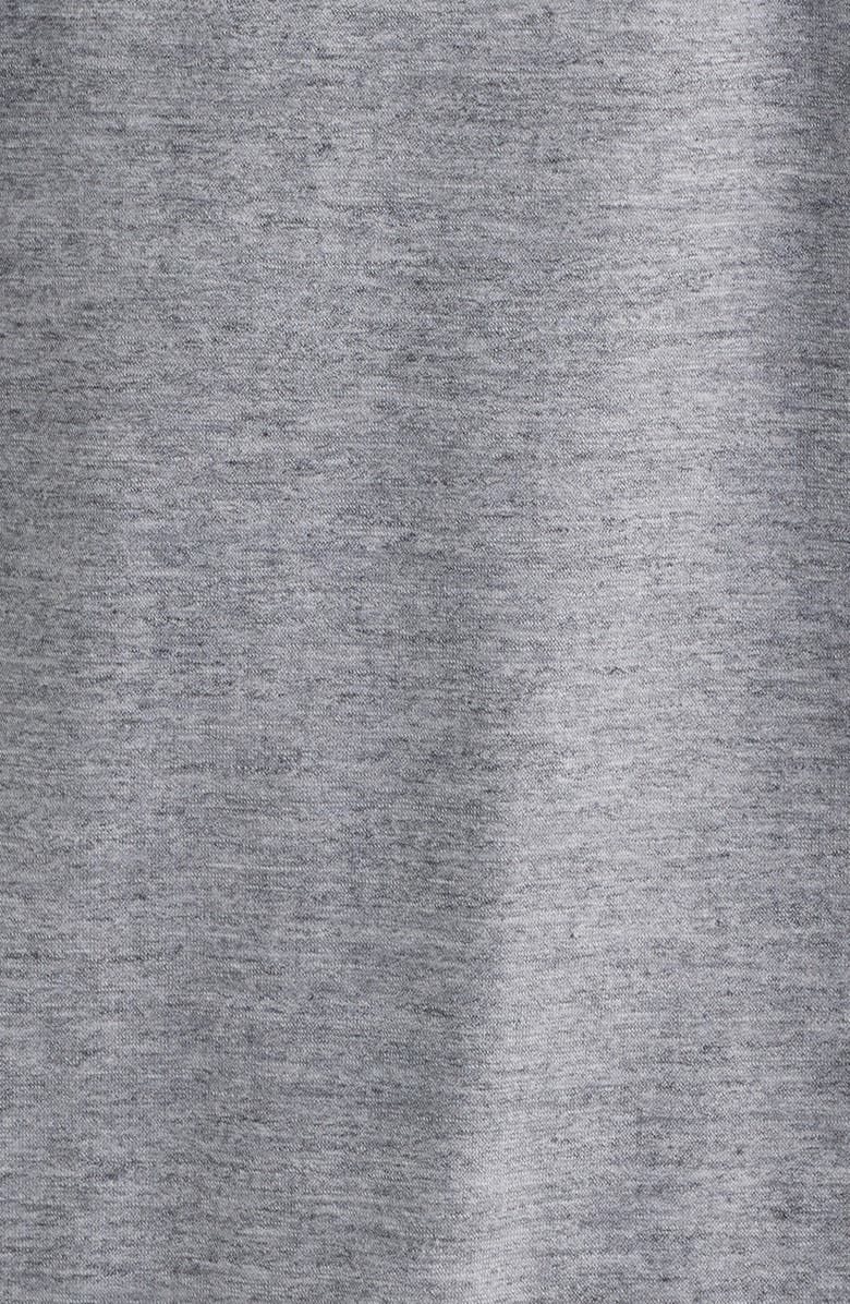 AG Como Double Layer Crewneck T-Shirt, Alternate, color, Heather Grey/True White