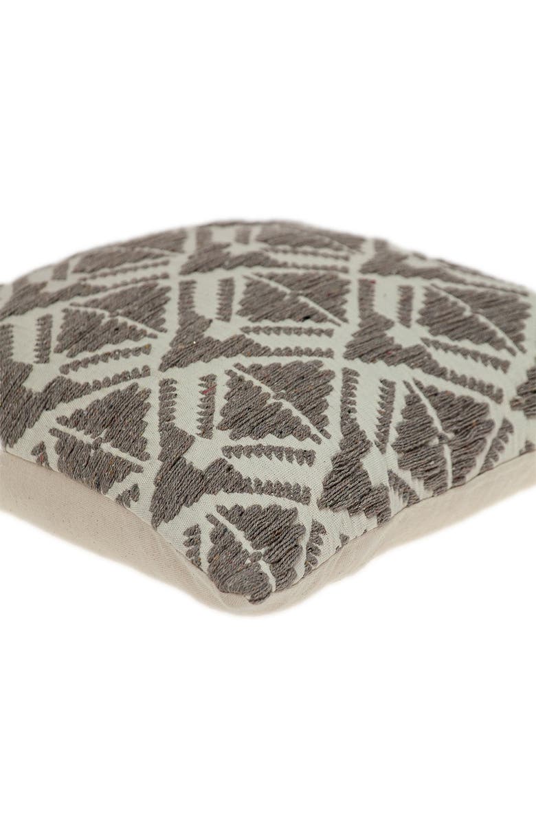 PARKLAND COLLECTION Karim Transitional Beige Throw Pillow, Alternate, color, Beige