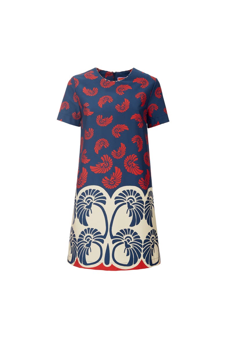 24/7 Summer Dress Palmetto Placée Navy, Alternate, color, Palmetto Placée Navy