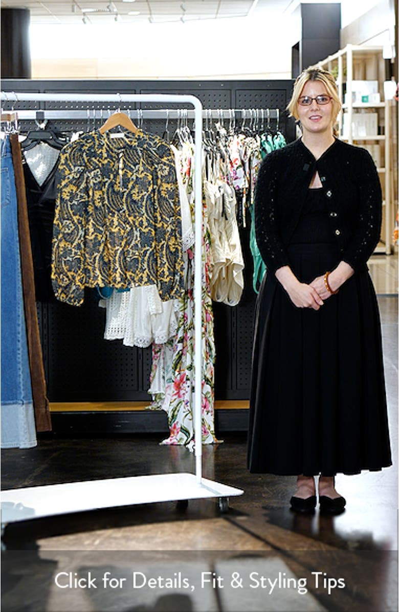 Brea Floral Top, sales video thumbnail