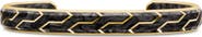 David Yurman Forged Carbon Cuff Bracelet in 18K Yellow Gold, 8.5mm