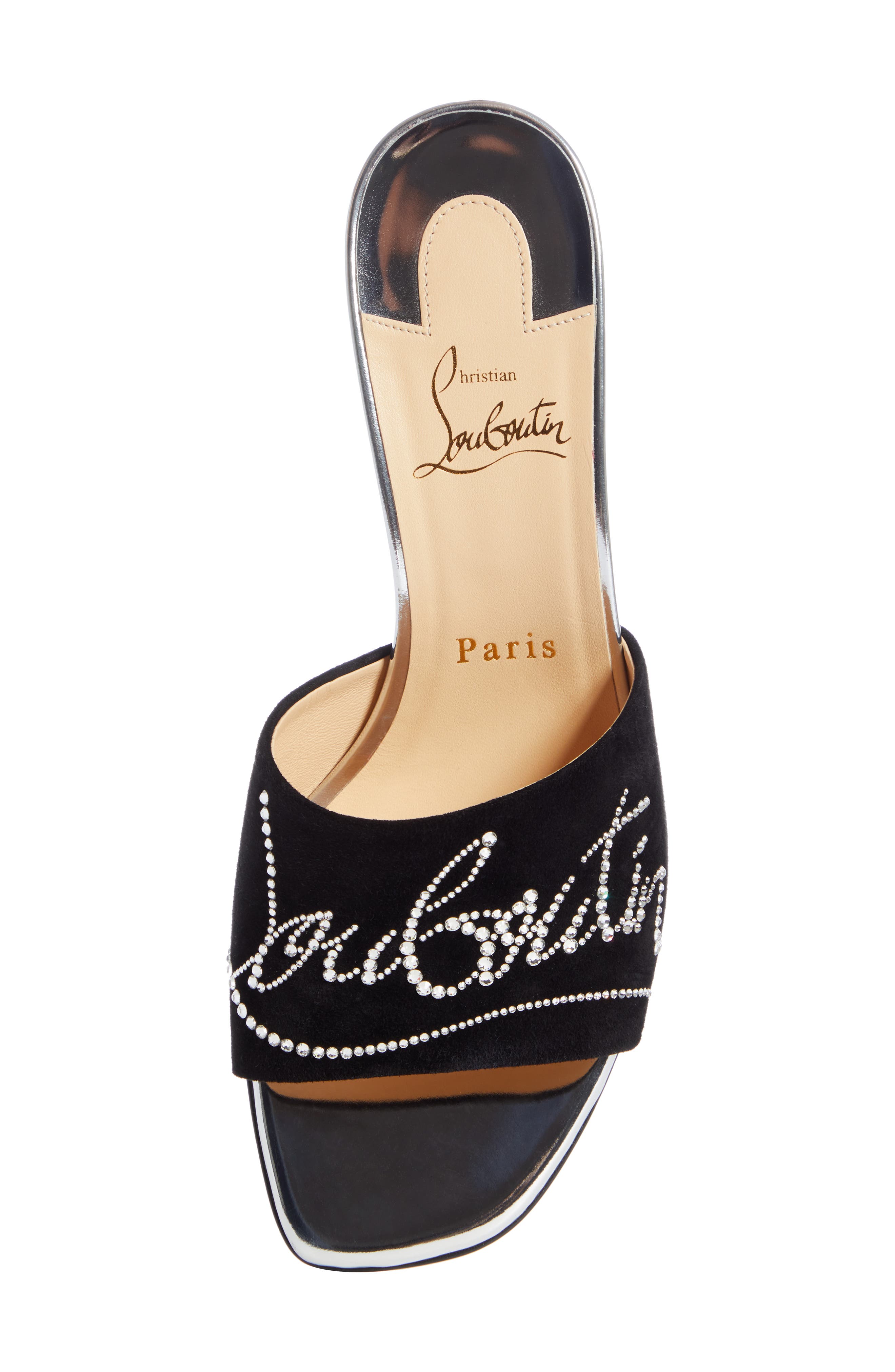 Christian Louboutin Dear Home Slide Sandal, Alternate, color, 