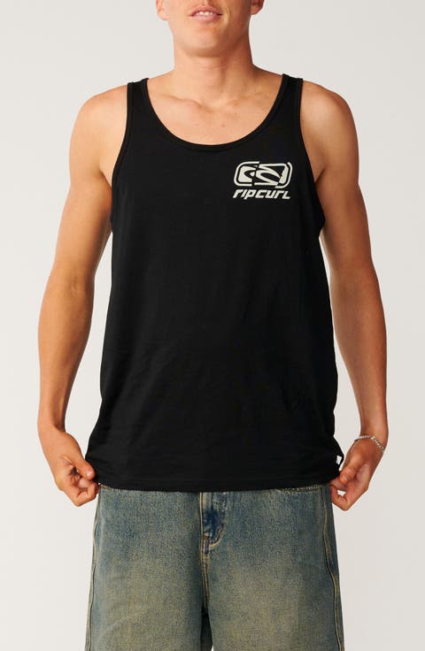 Archive Ripped Graphic Cotton Tank