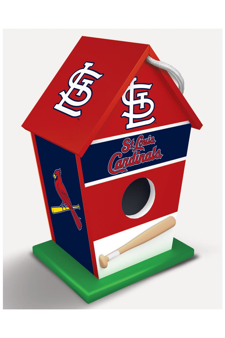 St. Louis Cardinals Birdhouse, Main, color, Multicolor