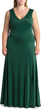 BY DESIGN Geneva Sleeveless Slinky Maxi Dress