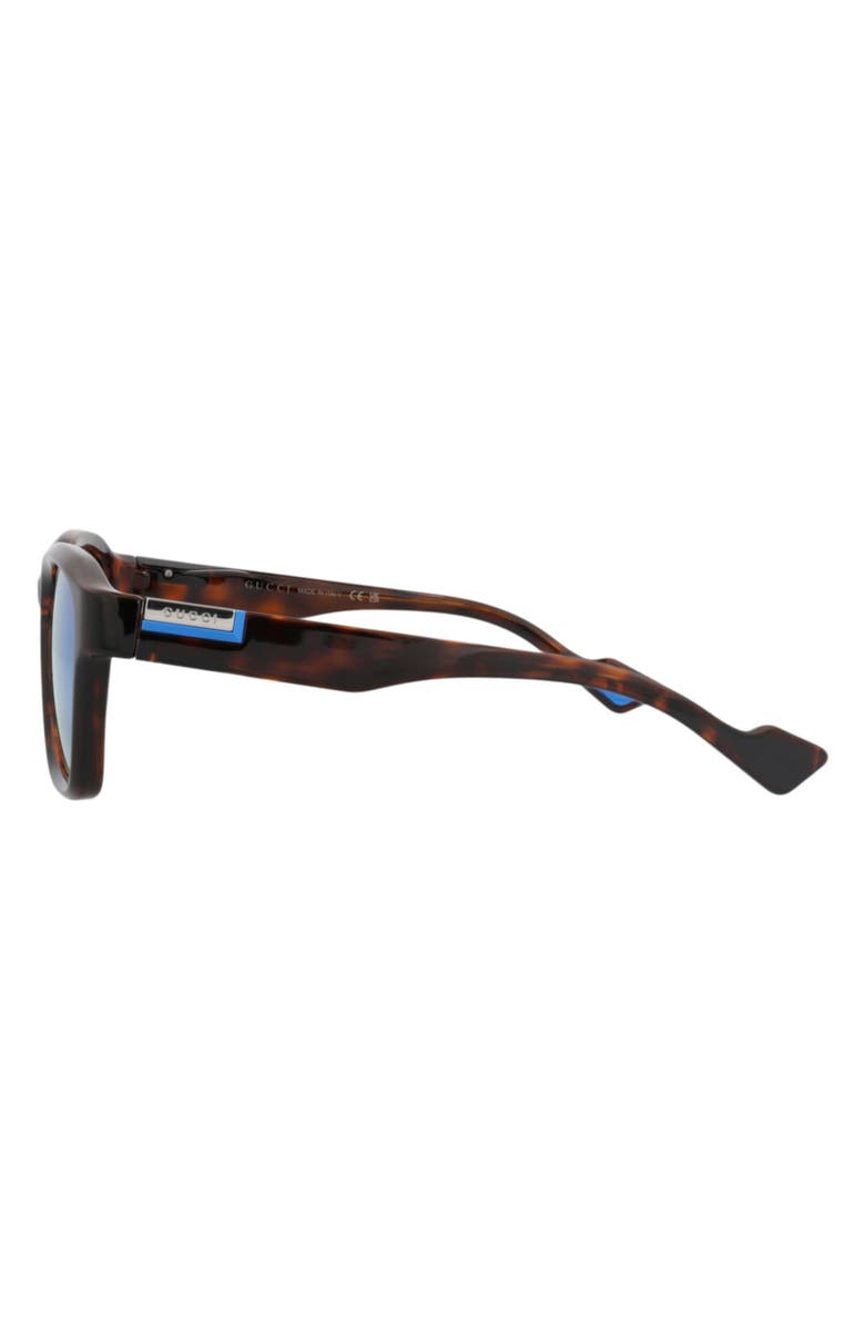Gucci Novelty Sunglasses, Alternate, color, Havana Havana Blue