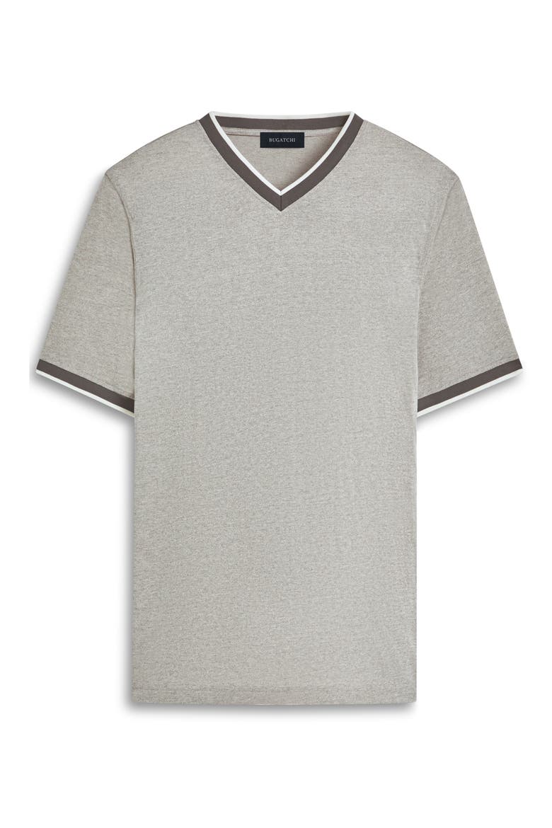 High V-Neck T-Shirt, Alternate, color, ASPHALT
