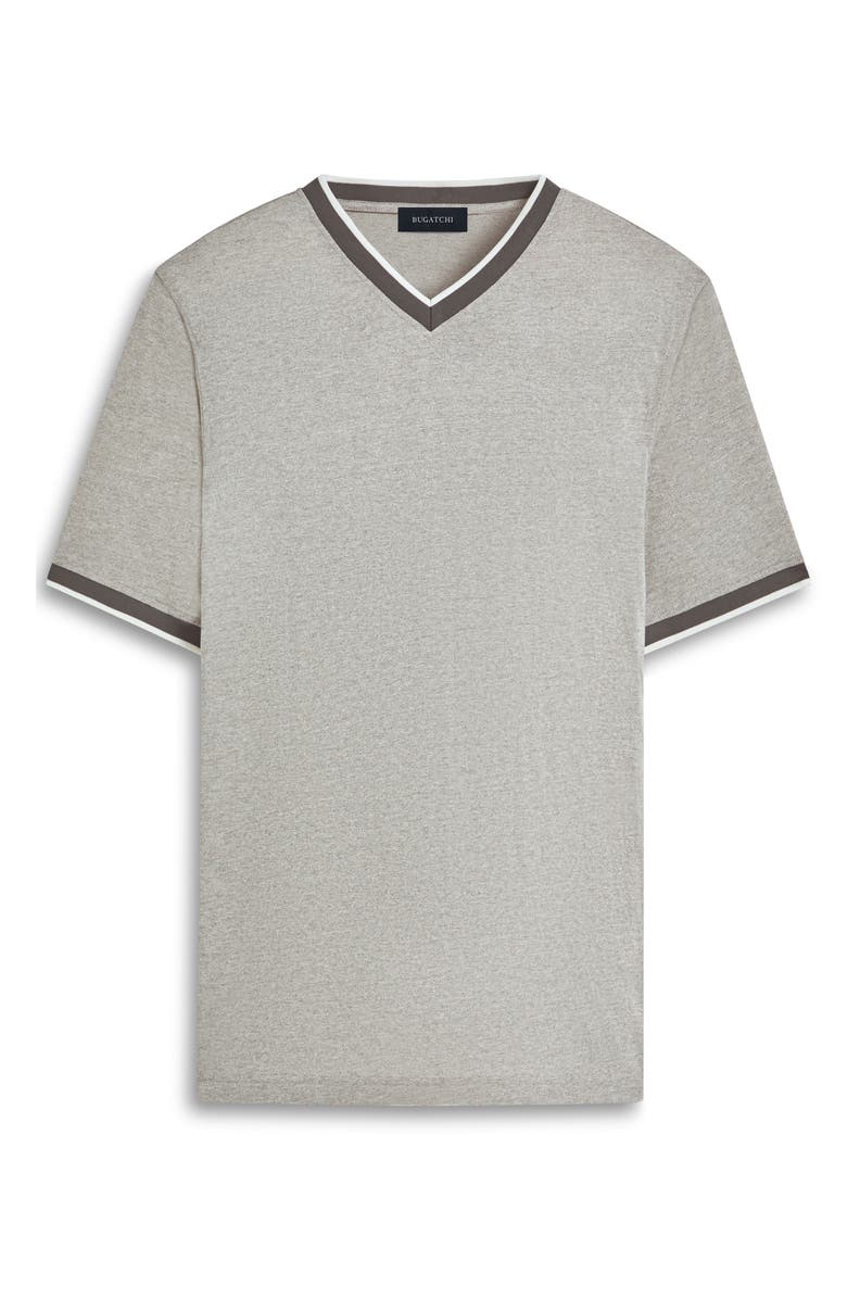 Bugatchi High V-Neck T-Shirt, Main, color, 