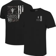 IMAGE ONE Men's  Black Arizona State Sun Devils Comfort Colors OHT Camo Overlay T-Shirt