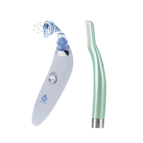 The Ultimate Glow Duo Precision Dermaplaning & Sonic Pore Vacuum System