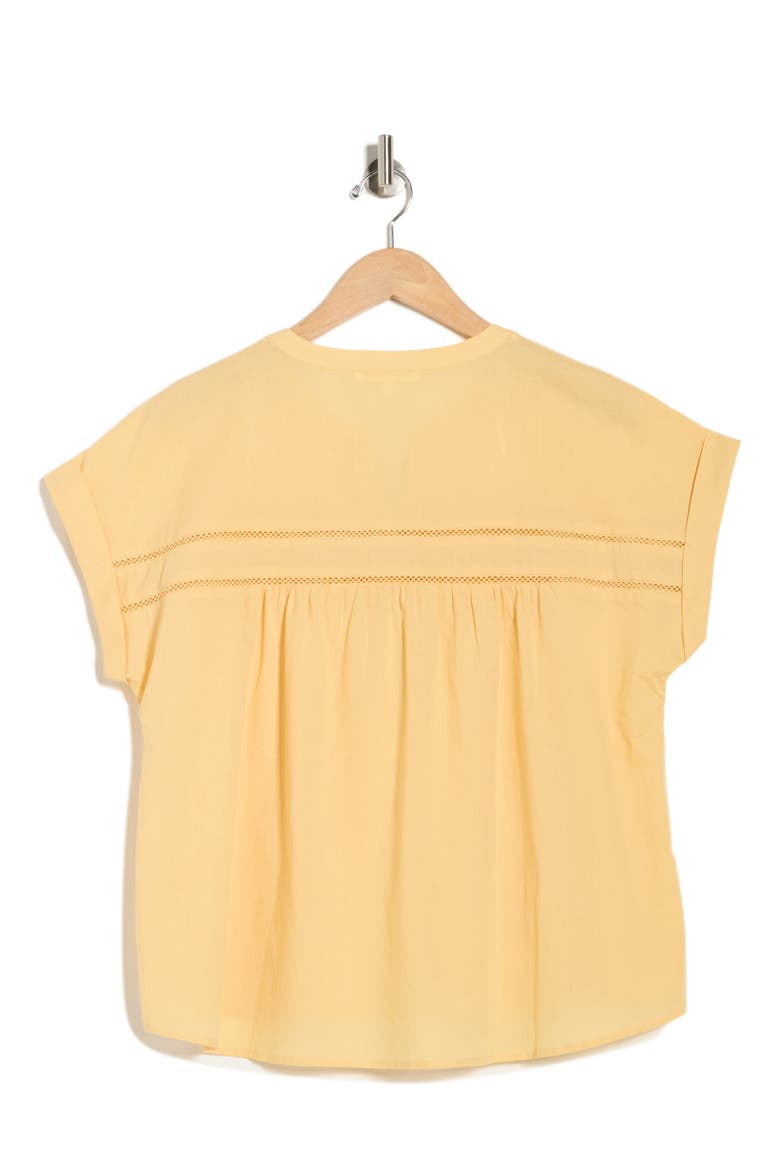 Helen Voile Popover Top, Alternate, color, JOJOBA