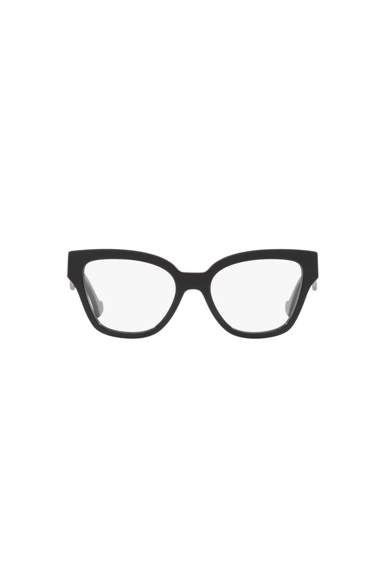 54mm Round optical glasses, Alternate, color, Black