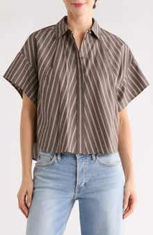rag & bone Maura Stripe Button-Up Shirt