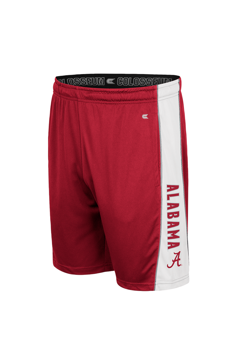 COLOSSEUM Men's Colosseum Crimson Alabama Crimson Tide Panel Shorts, Alternate, color, Crimson