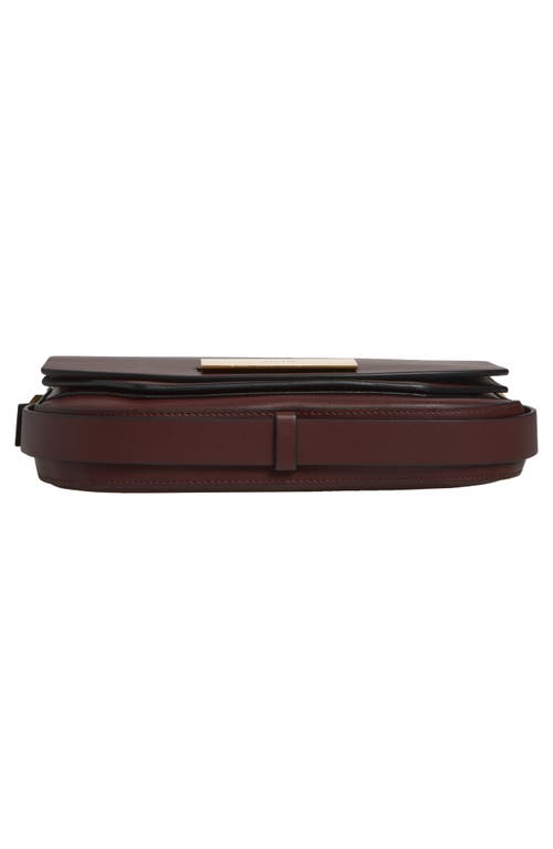 Allsaints Etta Leather Shoulder Bag In Red
