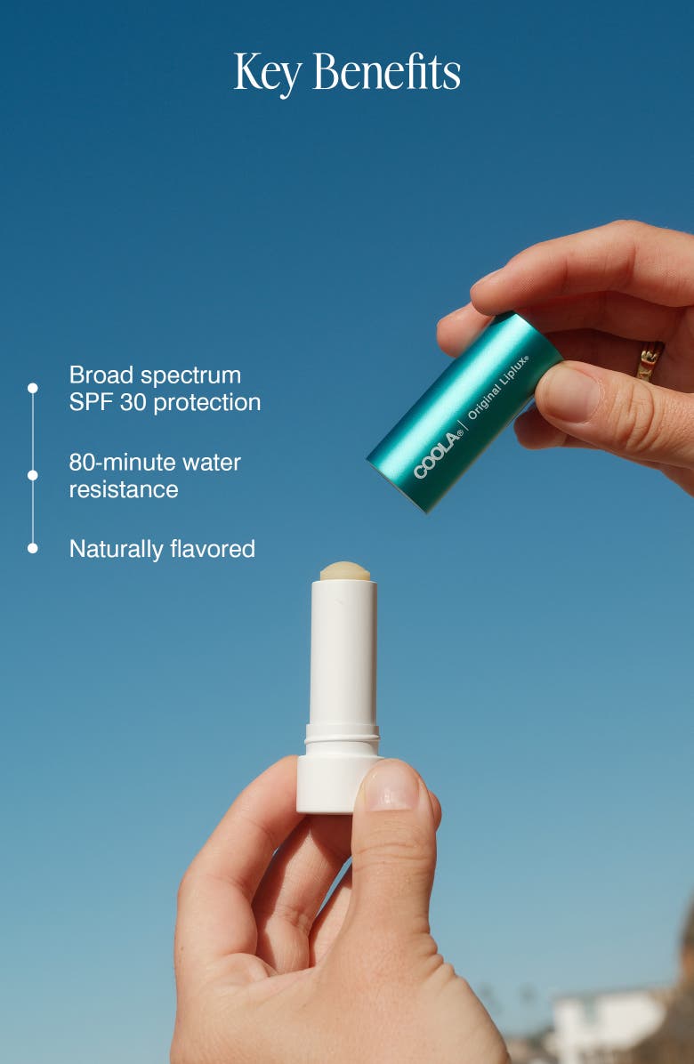 COOLA<sup>®</sup> Liplux<sup>®</sup> Original Broad Spectrum SPF 30 Lip Balm, Alternate, color, 