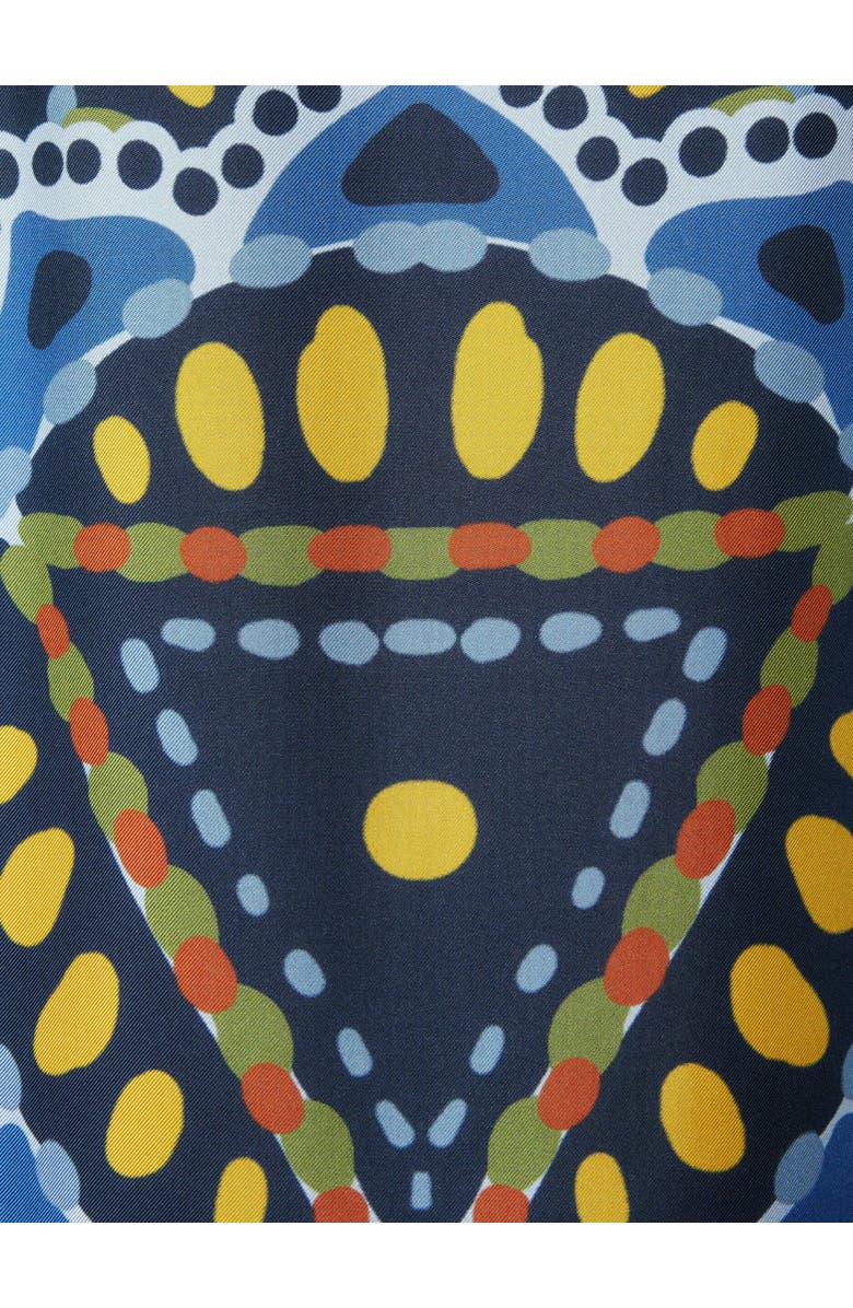 La DoubleJ Square Kaftan Chakra Placée Multicolor, Alternate, color, 