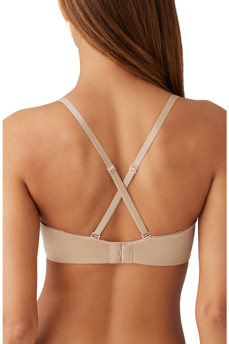 Future Foundation Underwire Strapless Push-Up Bra, Alternate, color, AU NATURAL