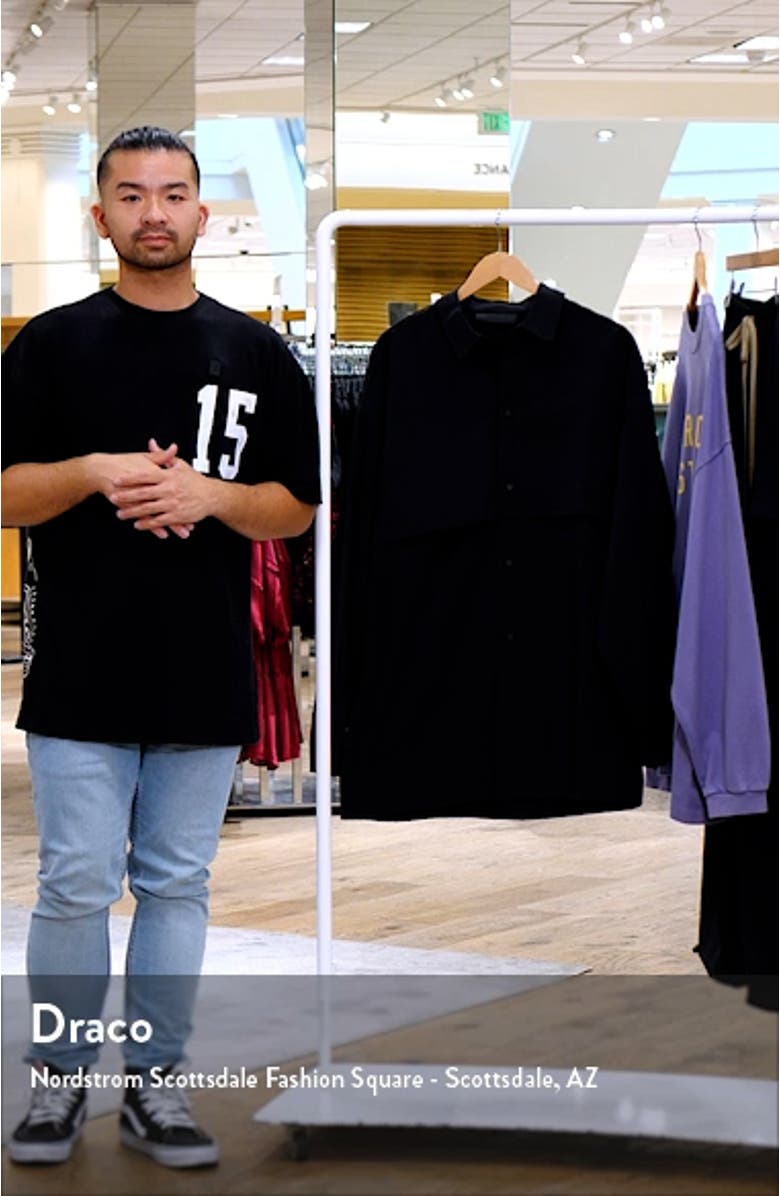 Gender Inclusive Shirt Jacket, sales video thumbnail