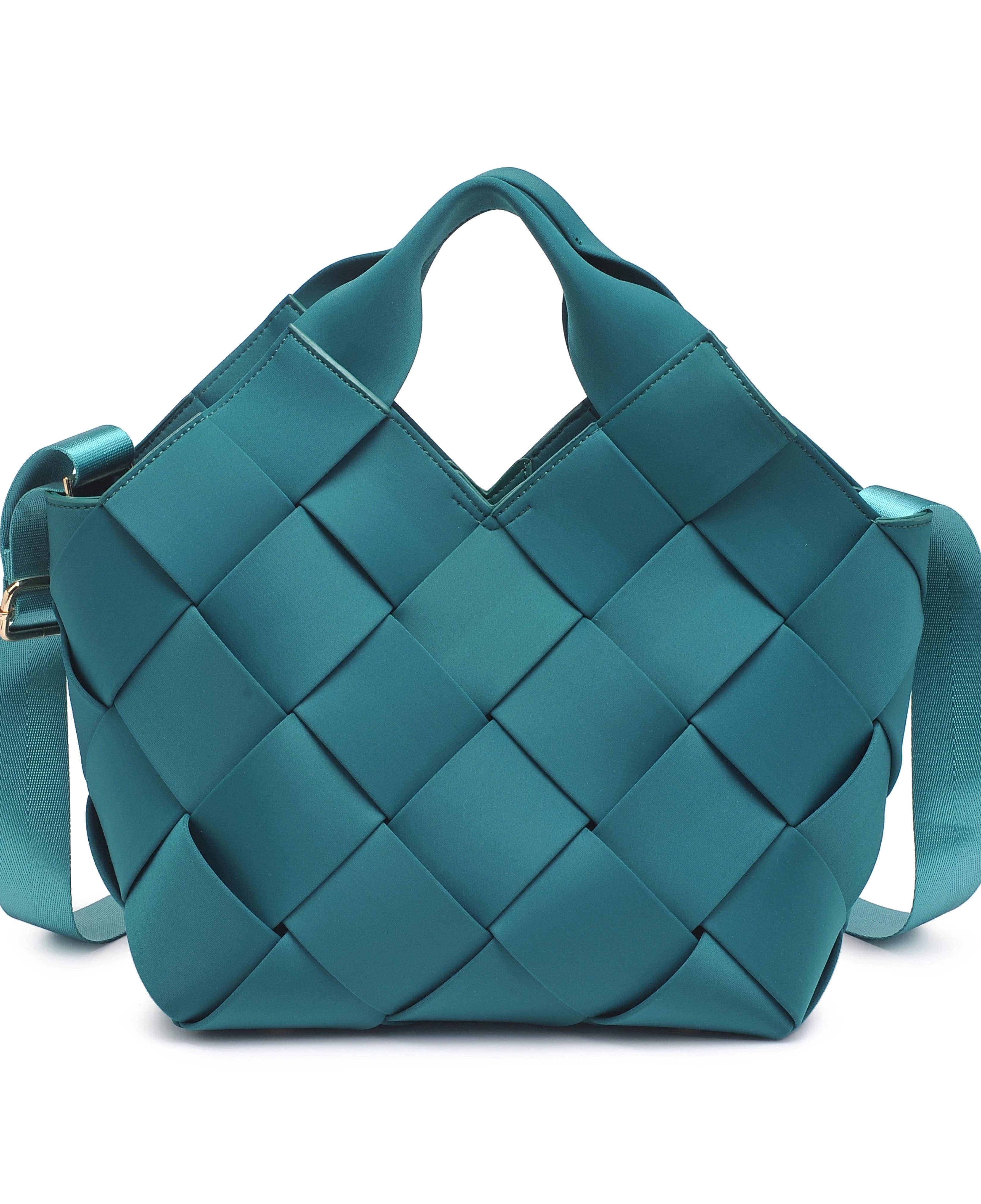 Sol and Selene Resilience - Woven Neoprene Bag in Forest 