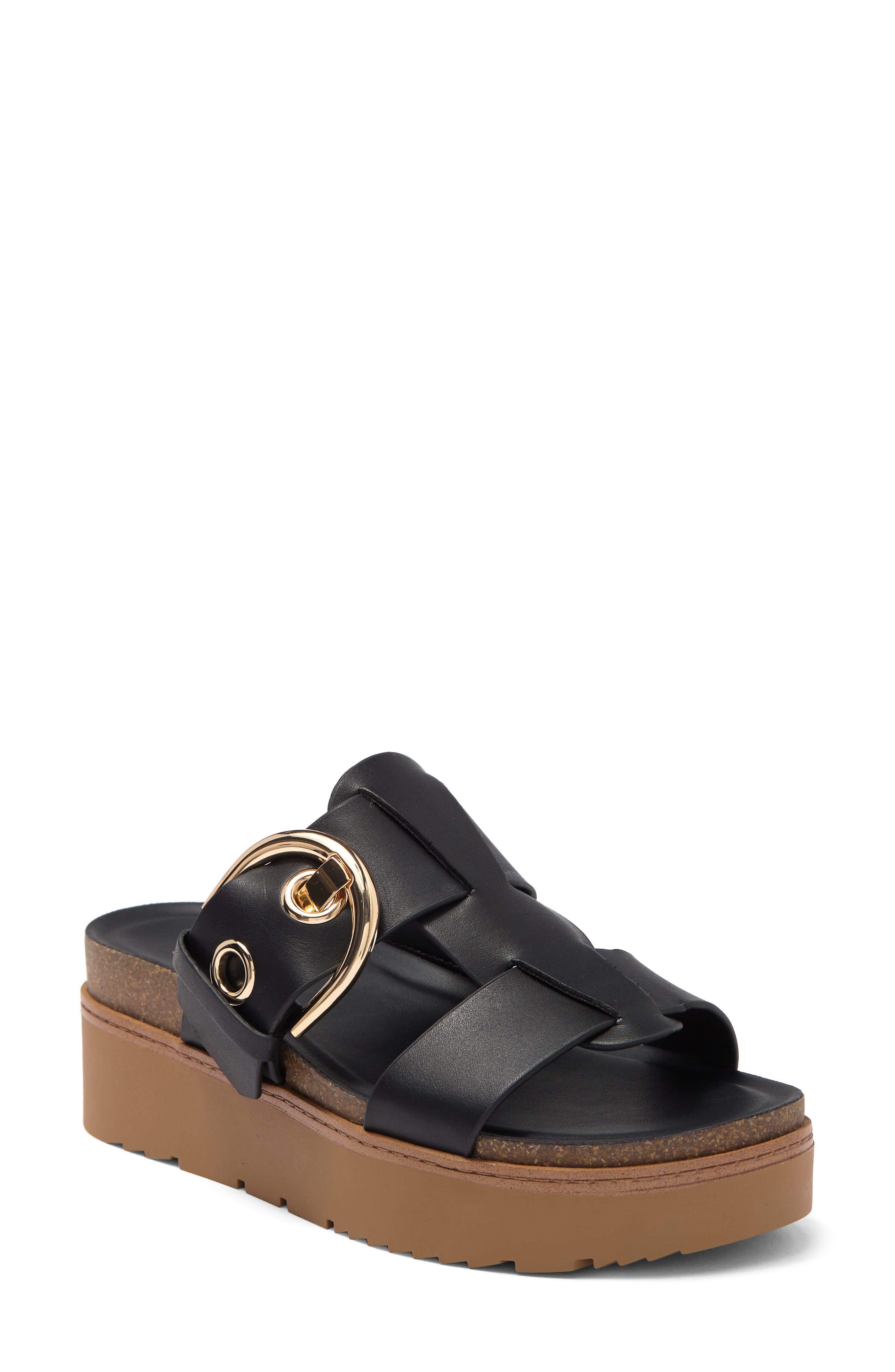 Franco Sarto Patsy Platform Slide Sandal (Women) | Nordstromrack