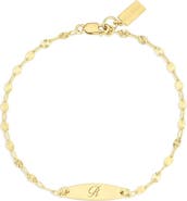 Set & Stones Bank Initial Bracelet