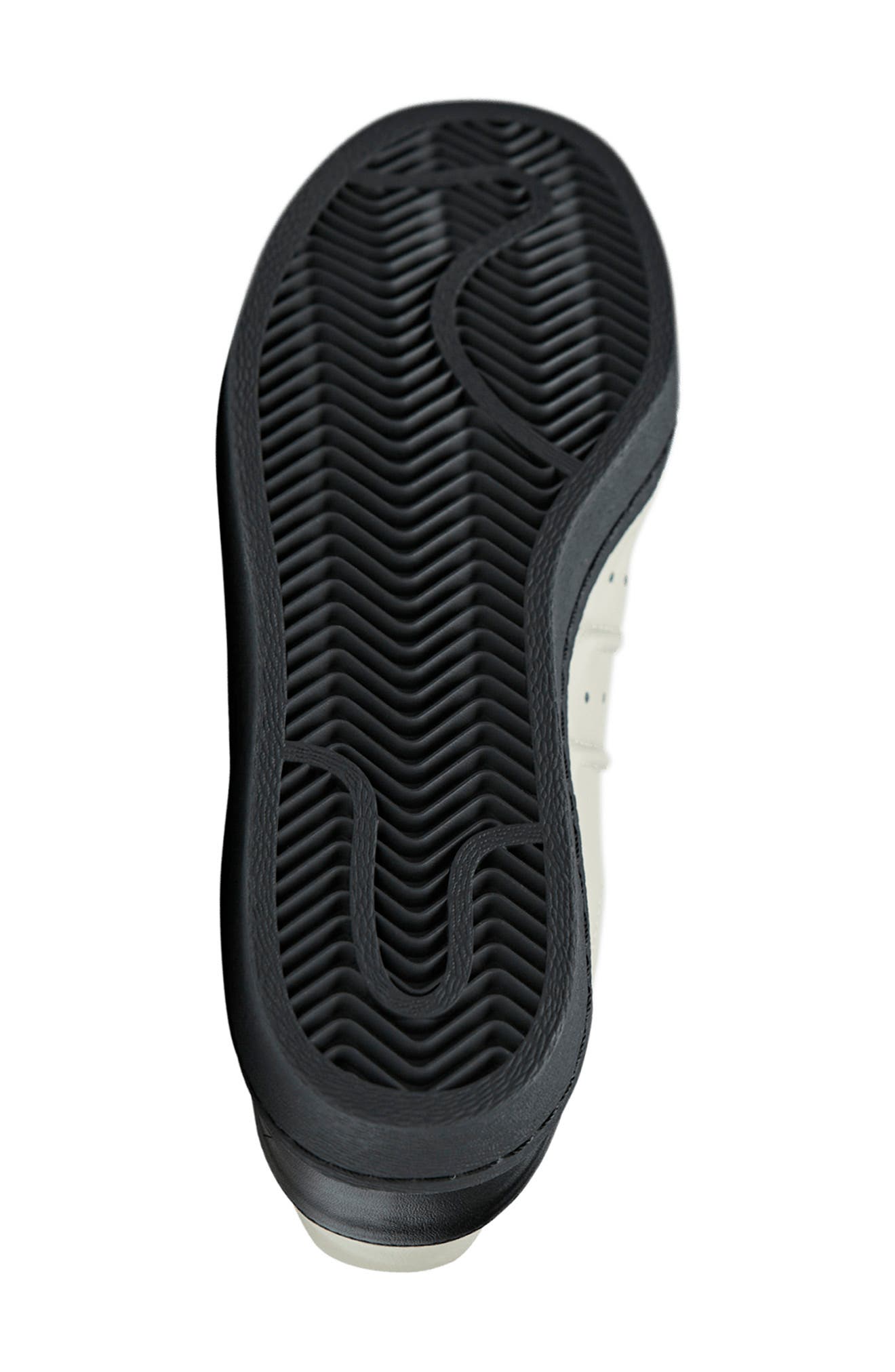 Y-3 Superstar Sneaker, Alternate, color, Black/ Black/ Aluminum