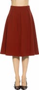 Alexia Admor Camille Pleated Midi Skirt