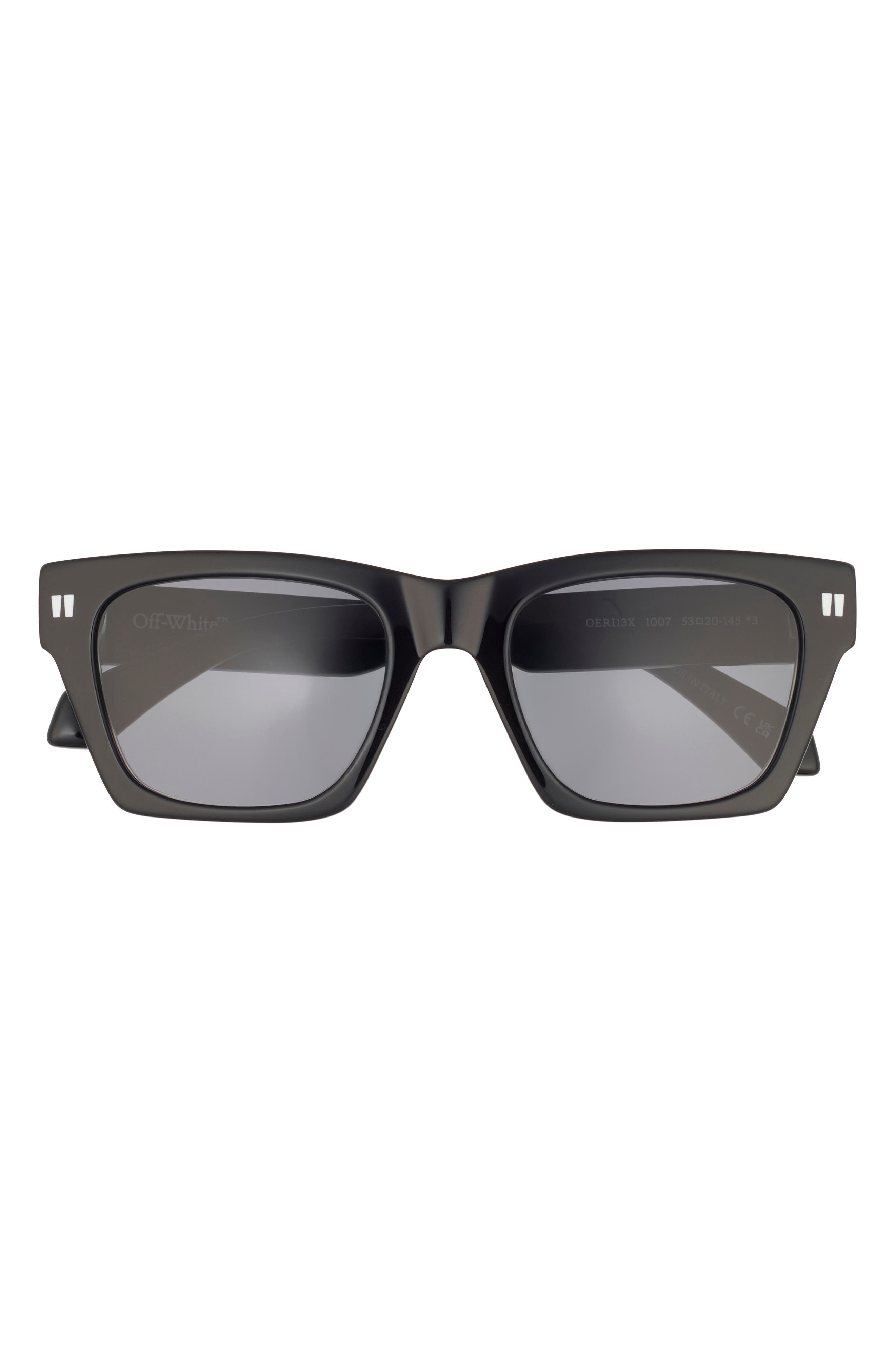 Off-White Valdez 53mm Square Sunglasses