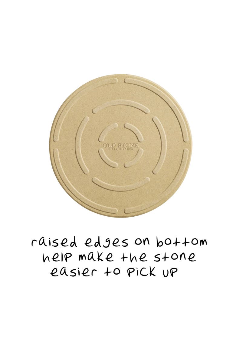 Cordierite Round Pizza Stone, 16-Inch, Alternate, color, Beige