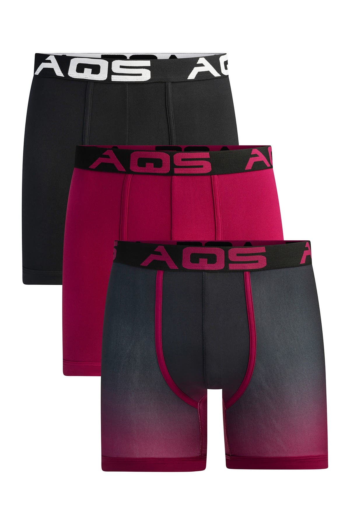 AQS Ombrè Boxer Briefs - Pack of 3 (Men) | Nordstromrack