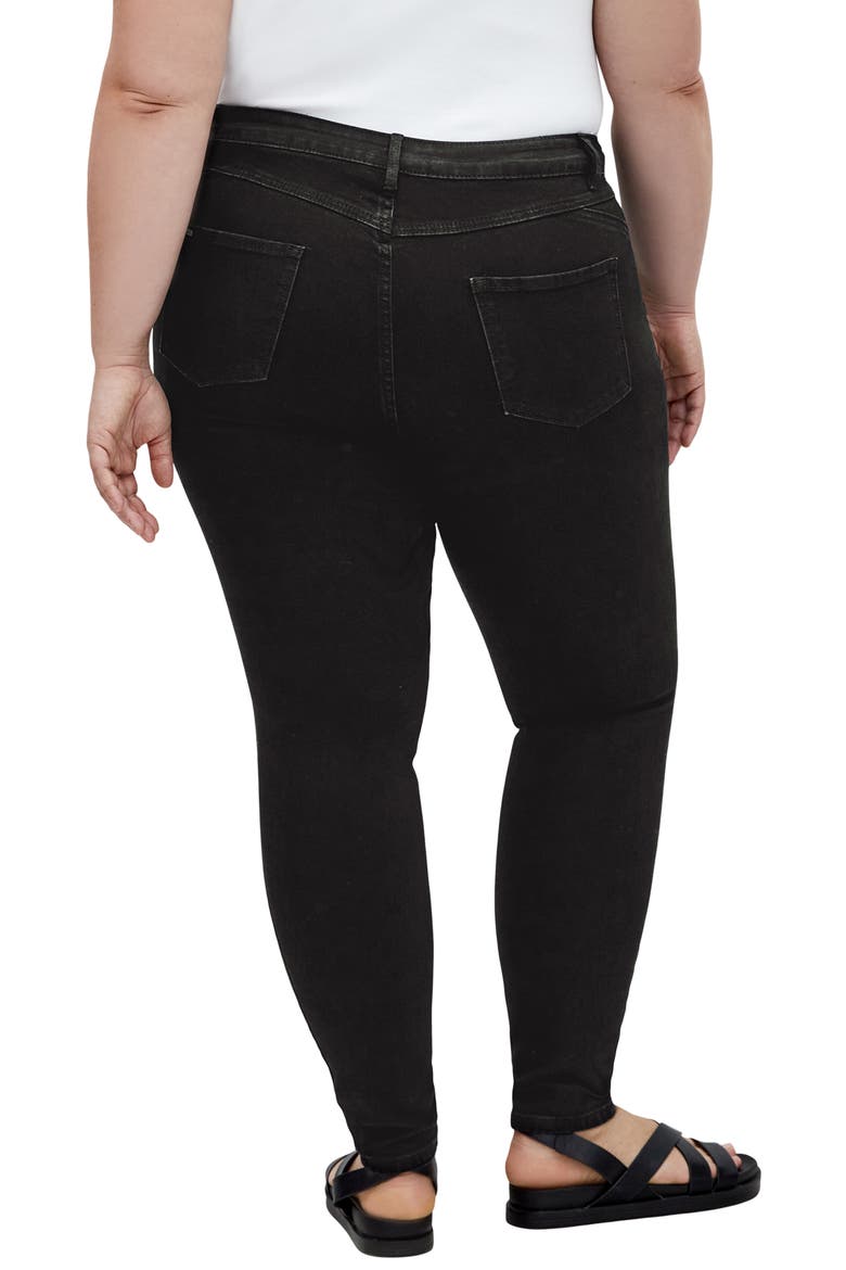 Nola Skinny Jeans, Alternate, color, BLACK