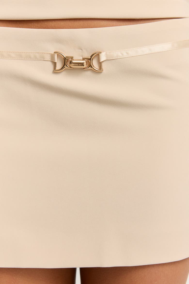 Zhara Mini Skirt, Alternate, color, Grey