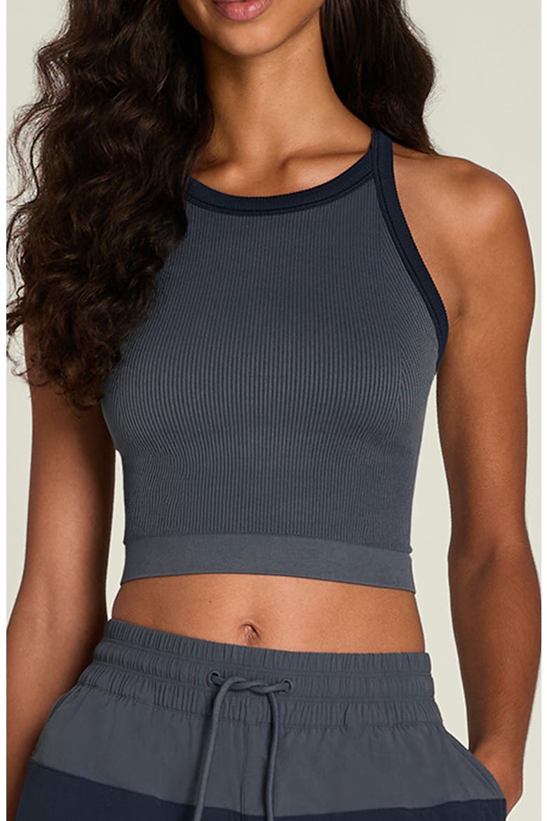 On the Daily Performance Brami Tank, Main, color, DUSK BLUE