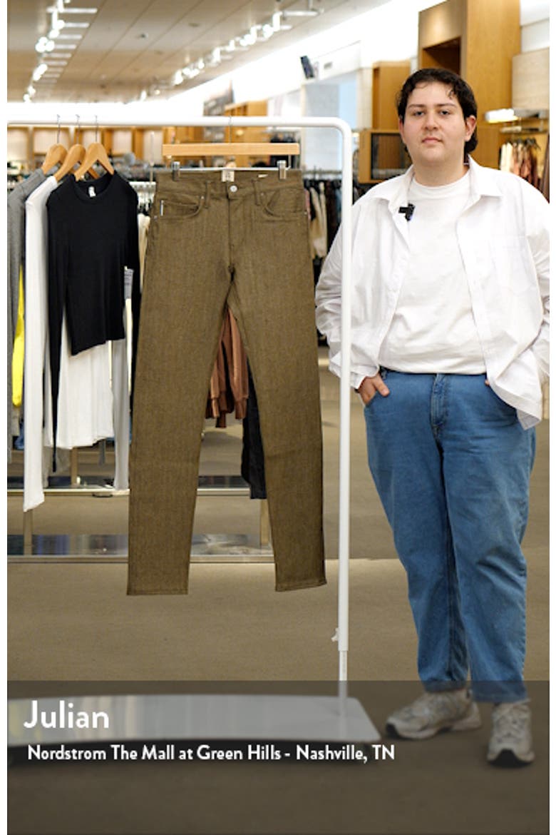 The Pen Slim 10.5-Ounce Stretch Selvedge Jeans video