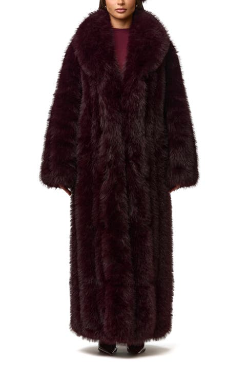 Pelted Faux Fur Coat