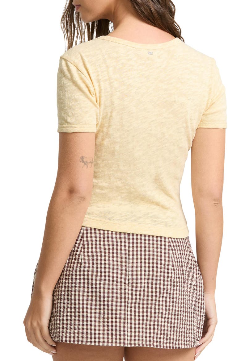 Get Your Kicks Graphic Tee, Alternate, color, LIGHT YELLOW