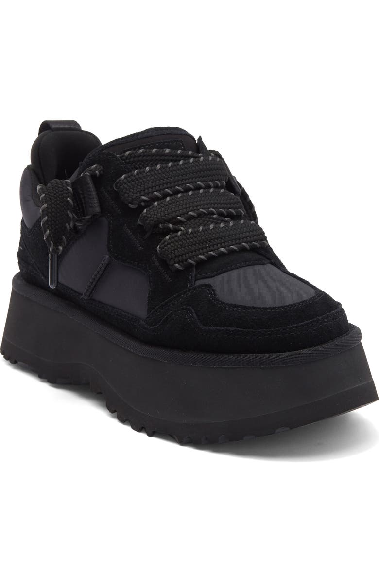 UGG<sup>®</sup> Astromel Platform Sneaker, Main, color, Black