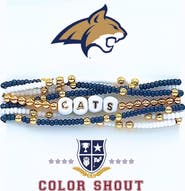 Color Shout Montana State Lucky 7 Bracelet Set