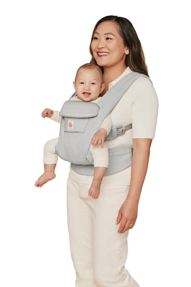 Omni Deluxe Baby Carrier, Alternate, color, PEARL GREY