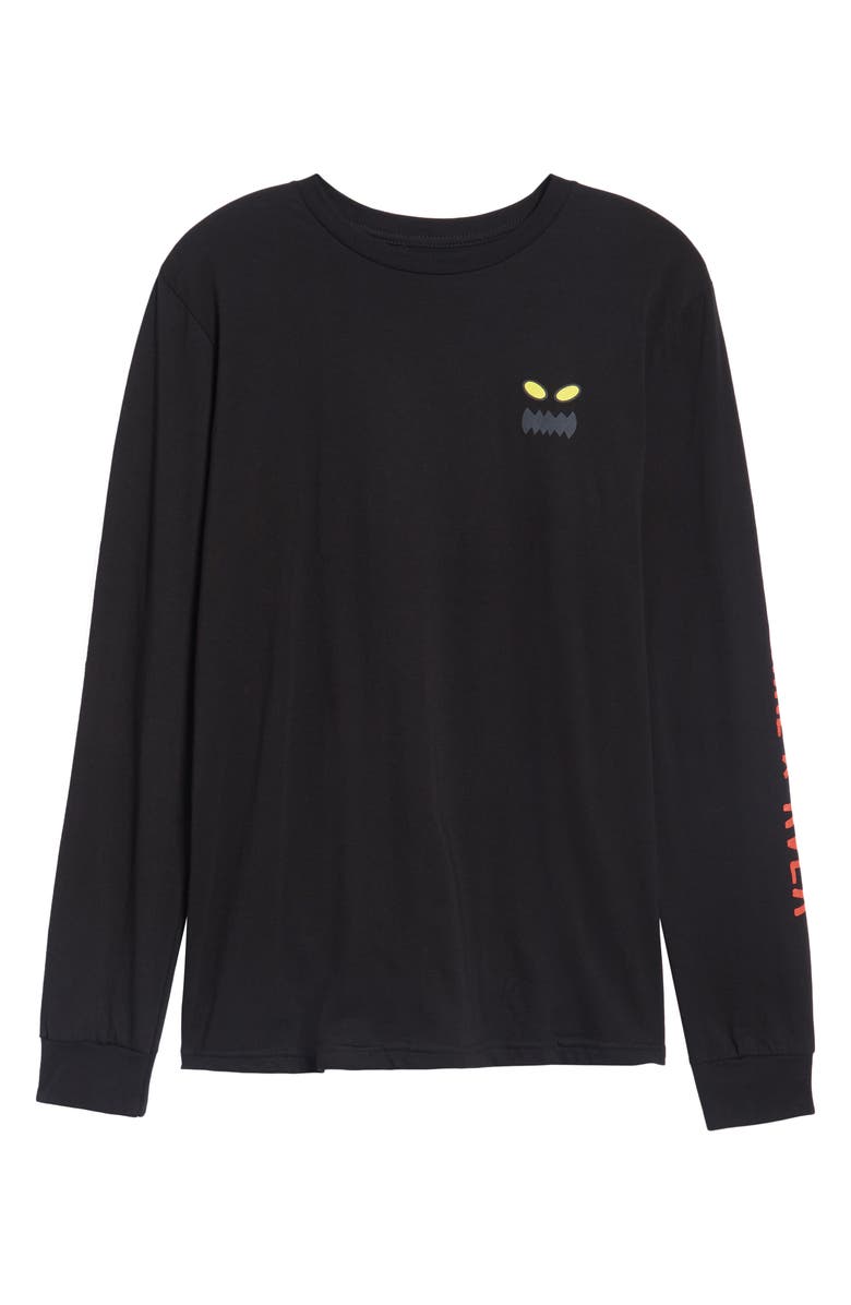 RVCA Toy Machine Logo T-Shirt, Alternate, color,