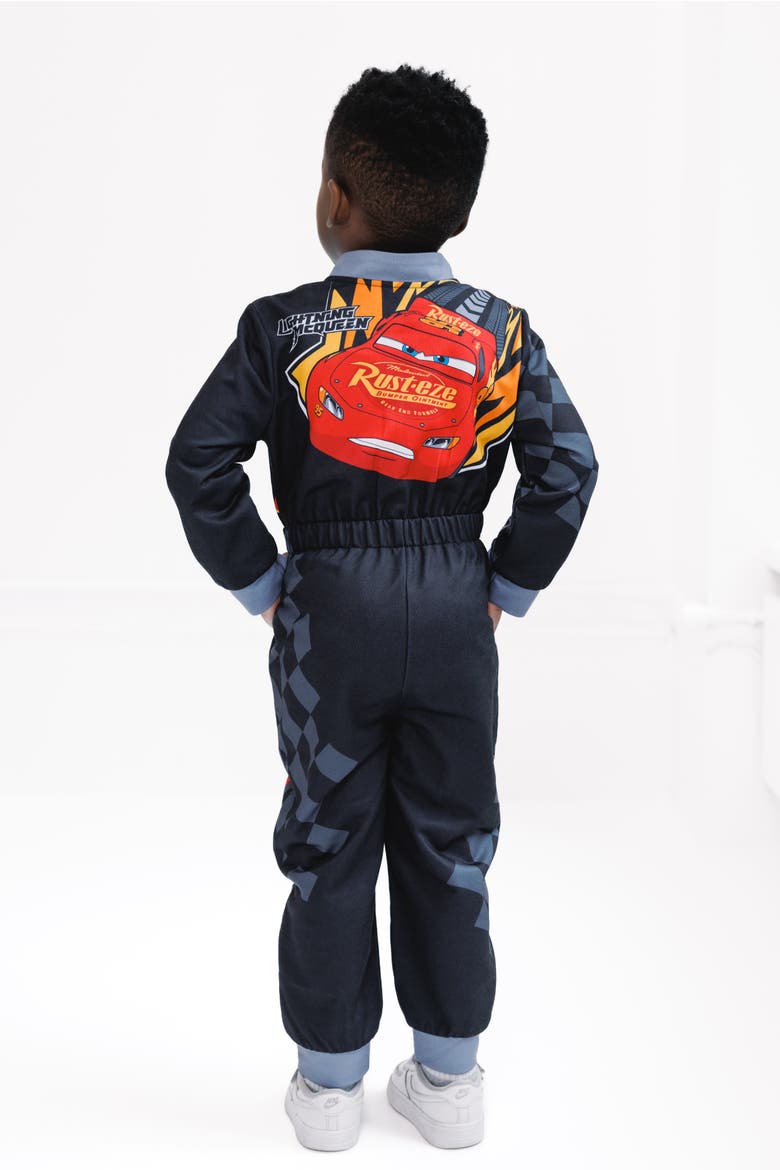 Cars Lightning McQueen Cosplay One Piece Coverall, Alternate, color, McQueen Racing Black