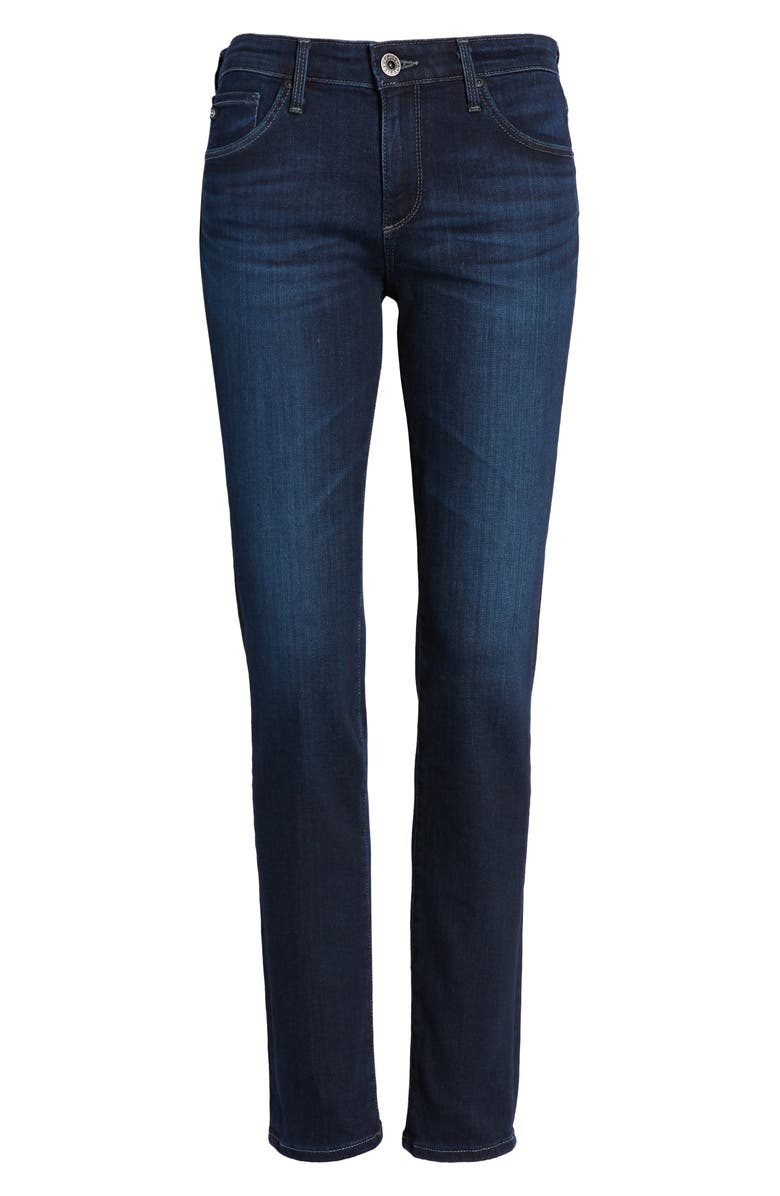 AG Prima Low Rise Cigarette Jeans, Alternate, color, Concord